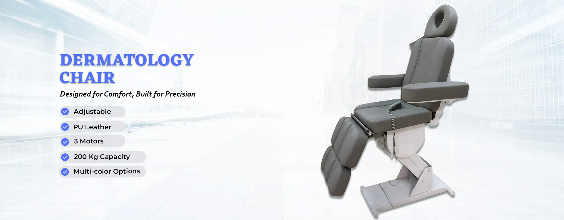 Dermatology Chair Manufacturers in Delhi